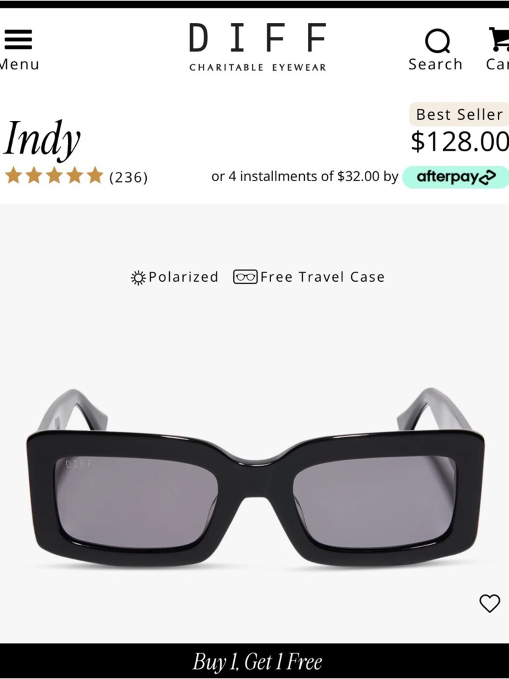 NEW Special edition sephora diff sunglasses